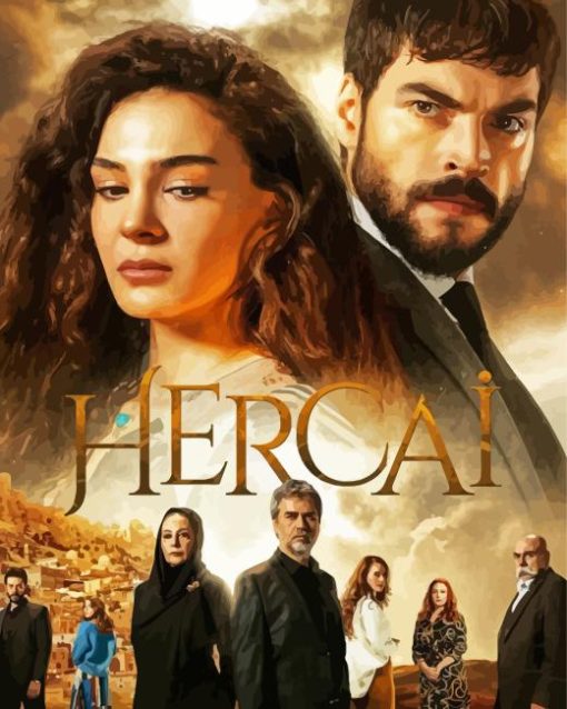 Hercai Poster Diamond Painting