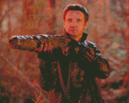 Jeremy Renner In Hansel And Gretel Diamond Painting