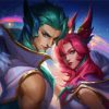 League Of Legends xayah Rakan Diamond Painting