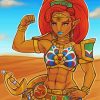 Legend Of Zelda Urbosa Character Diamond Painting