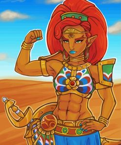 Legend Of Zelda Urbosa Character Diamond Painting