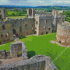 Ludlow Castle The North Range Diamond Painting