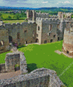 Ludlow Castle The North Range Diamond Painting