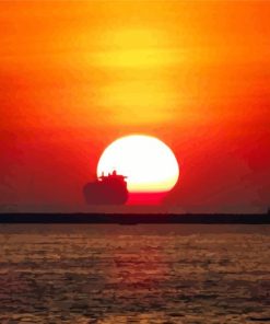 Manila Bay At Sunset Diamond Painting