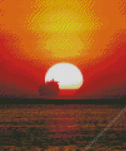 Manila Bay At Sunset Diamond Painting