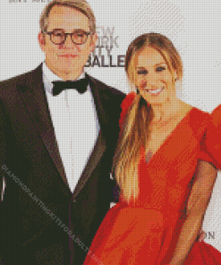 Matthew Broderick And Sarah Jessica Diamond Painting