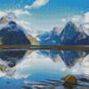 Milford Sound Landscape Diamond Painting