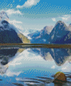 Milford Sound Landscape Diamond Painting