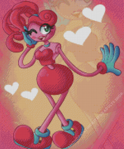 Mommy Long Legs Poppy Playtime Diamond Painting