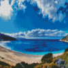 Myrtos Beach Kefalonia Diamond Painting