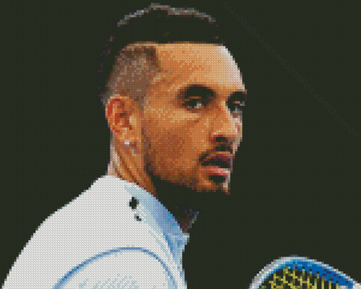 Nick Kyrgios Diamond Painting