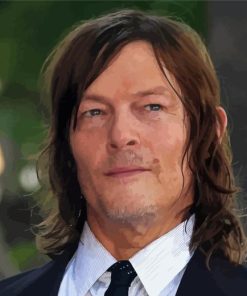 Norman Reedus American Actor Diamond Painting