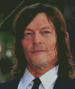 Norman Reedus American Actor Diamond Painting