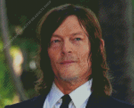 Norman Reedus American Actor Diamond Painting