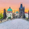 Old Town Bridge Tower Prague Diamond Painting