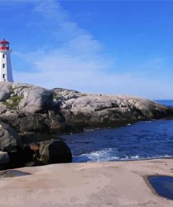 Peggys Cove Nova Scotia Diamond Painting