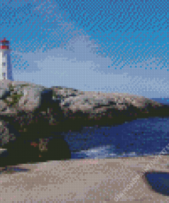 Peggys Cove Nova Scotia Diamond Painting