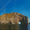 Perce Rock Landscape Diamond Painting