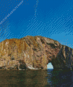 Perce Rock Landscape Diamond Painting