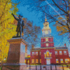 Philadelphia Independence Hall Diamond Painting