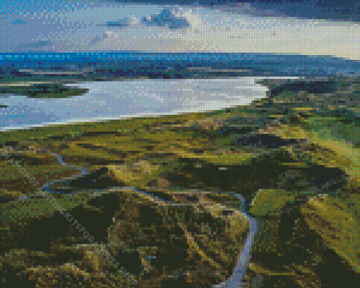 Portstewart Enniscrone Golf Diamond Painting