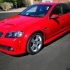 Red Pontiac G8 Diamond Painting