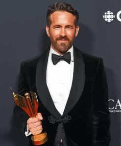 Ryan Reynolds Humanitarian Award Diamond Painting