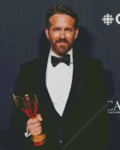 Ryan Reynolds Humanitarian Award Diamond Painting