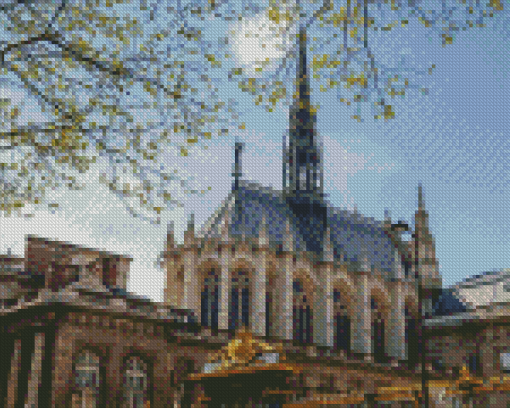 Saint Chapel Paris Diamond Painting