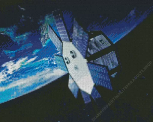 Satellite Diamond Painting