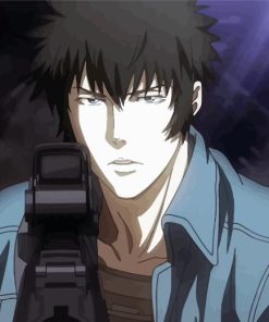 Shinya Kogami Psycho Pass Diamond Painting