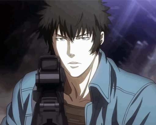 Shinya Kogami Psycho Pass Diamond Painting