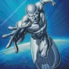 Silver Surfer Diamond Painting