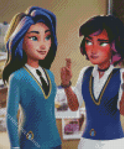 Supernatural Academy Diamond Painting