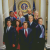 The West Wing Characters Diamond Painting