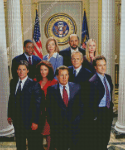 The West Wing Characters Diamond Painting