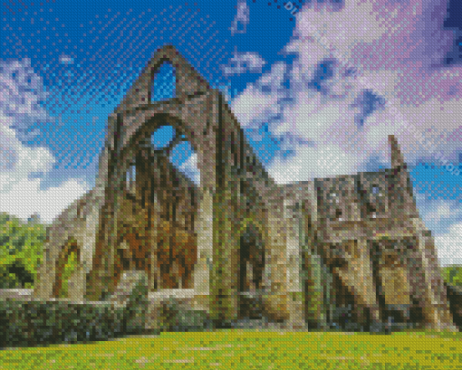 Tintern Abbey Diamond Painting