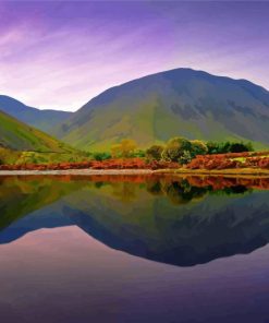 Wast Water Lake United Kingdom Diamond Painting