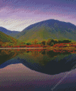 Wast Water Lake United Kingdom Diamond Painting