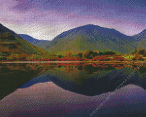 Wast Water Lake United Kingdom Diamond Painting