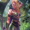 World of War Alleria Windrunner Diamond Painting