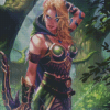 World of War Alleria Windrunner Diamond Painting