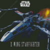 X Wing Starfighter Diamond Painting