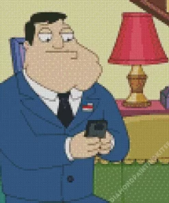 American Dad Animation Diamond Painting