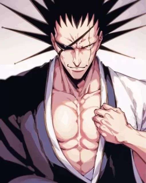 Bleach Kenpachi Zaraki Diamond Painting