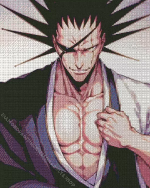 Bleach Kenpachi Zaraki Diamond Painting