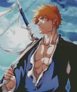 Bleach Ichigo Diamond Painting