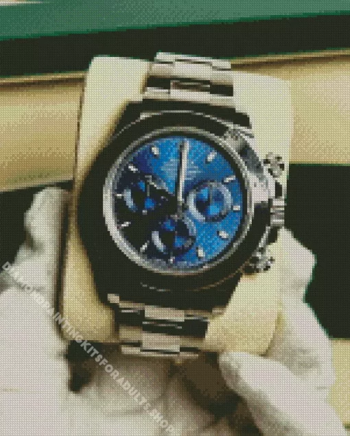 Blue Daytona Diamond Painting