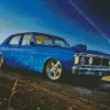 Blue XY Falcon Car Diamond Painting