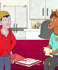 Bojack And Todd Diamond Painting